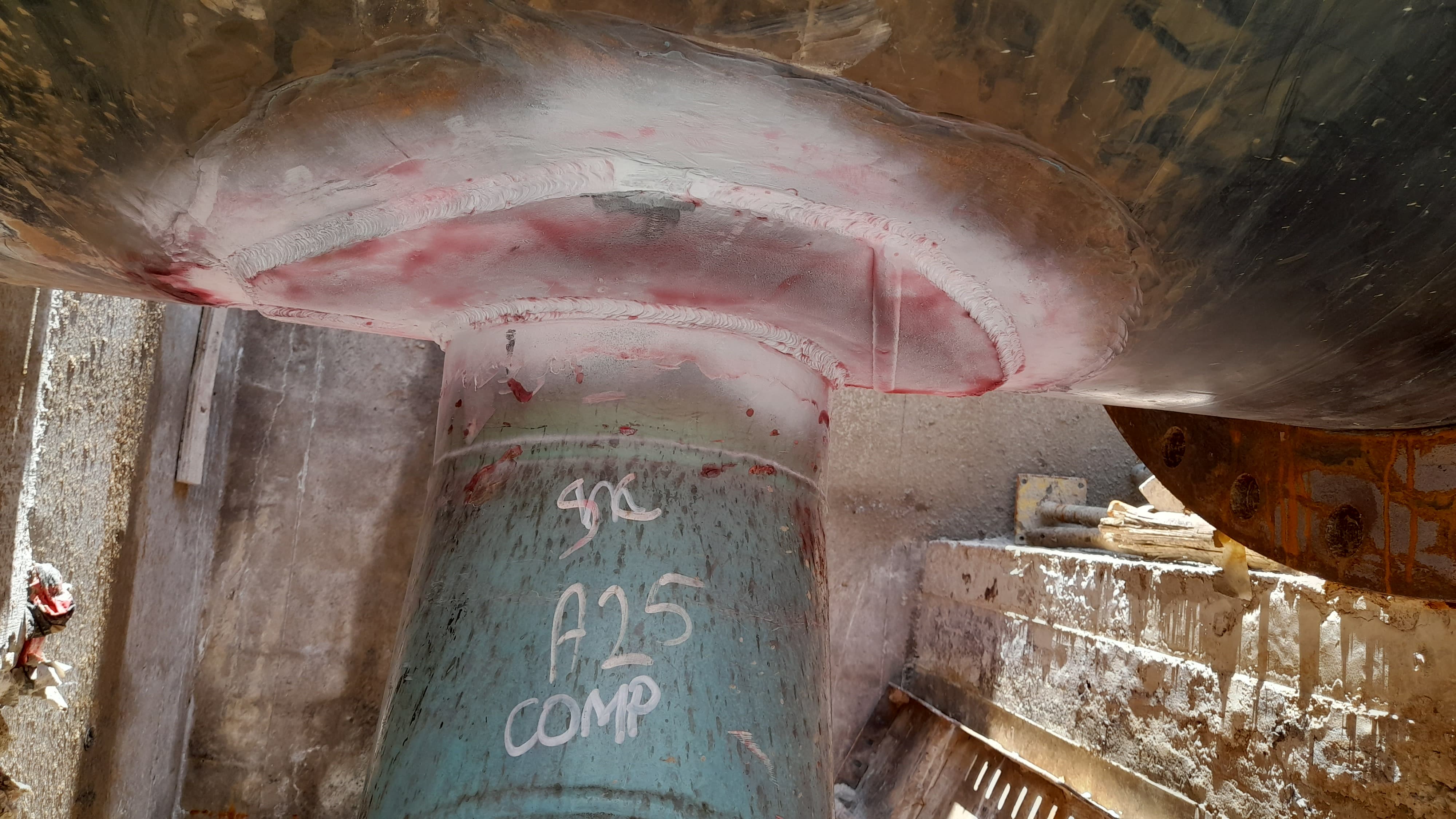 PT surface inspection