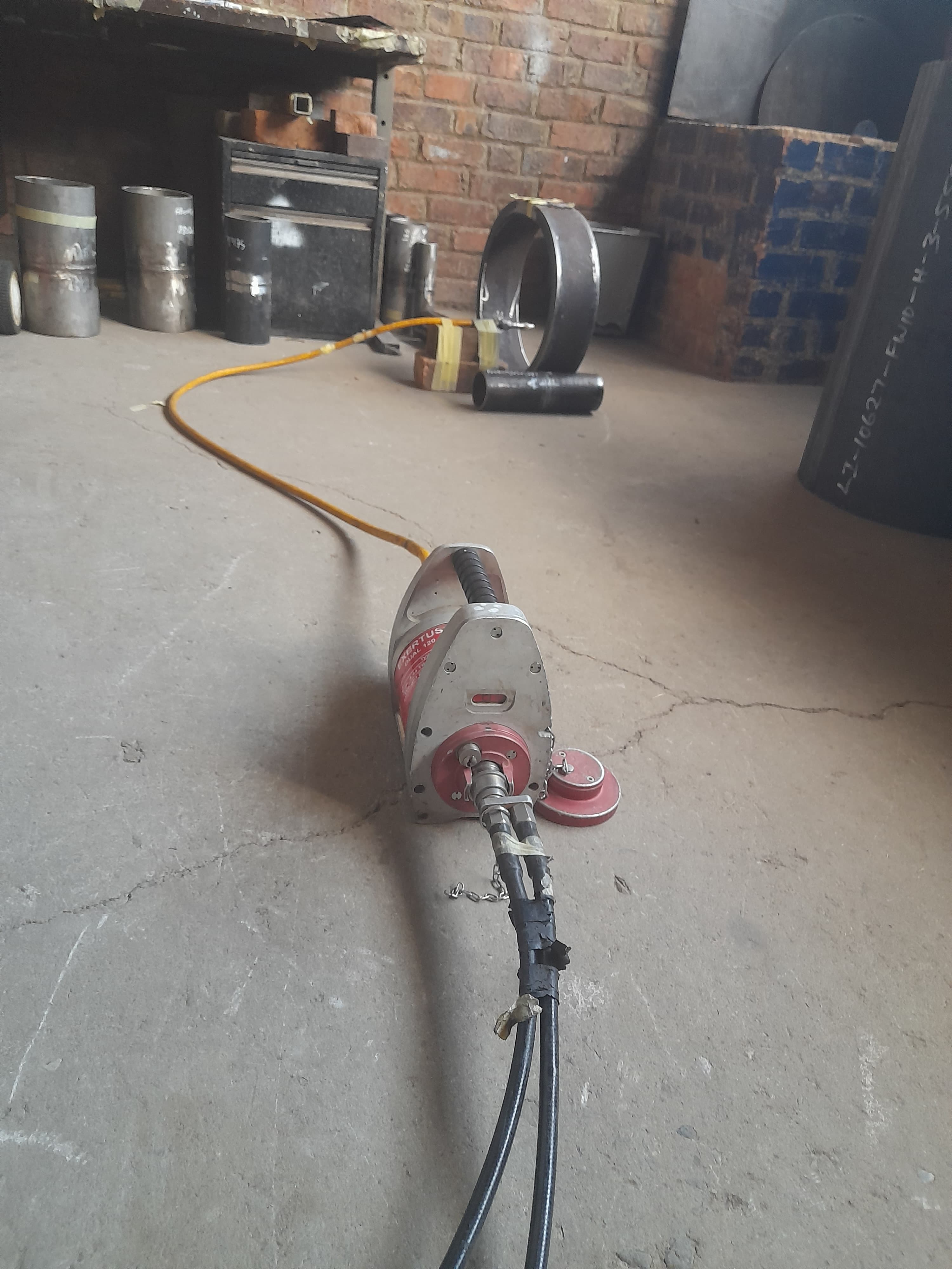 Radiographic testing of welds